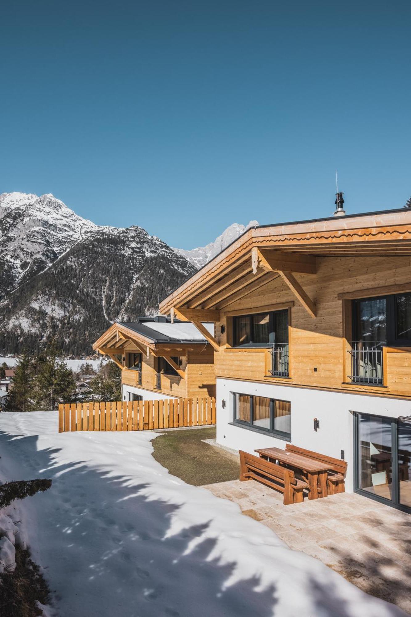 Wilderer Chalets 2-4 Personen Leutasch Dış mekan fotoğraf