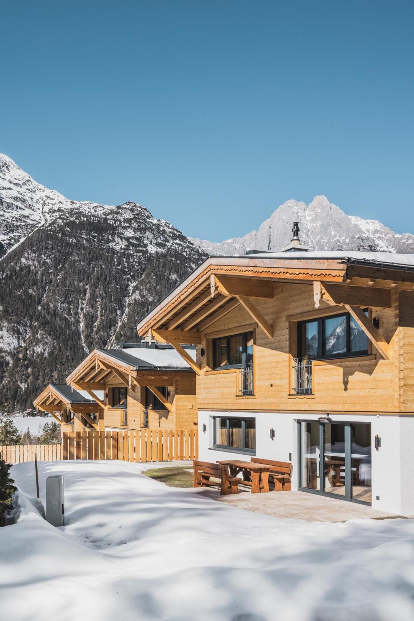 Wilderer Chalets 2-4 Personen Leutasch Dış mekan fotoğraf
